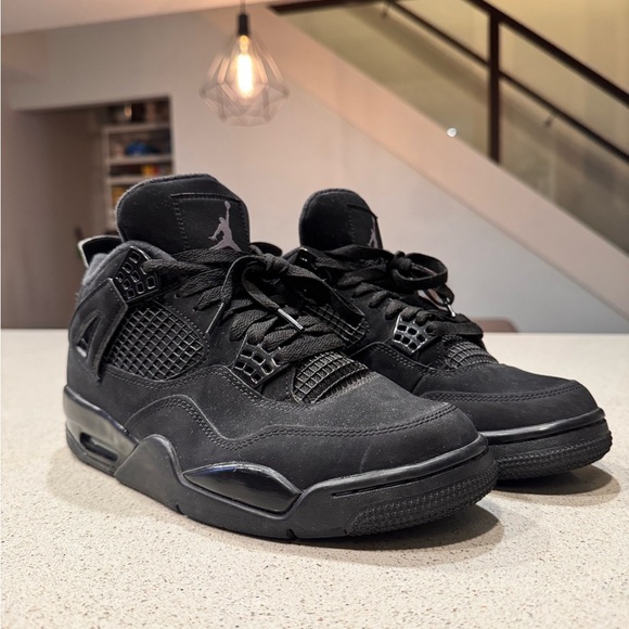 Air Jordan 4 Retro Black Cat size 8.5 - Picture 1 of 8